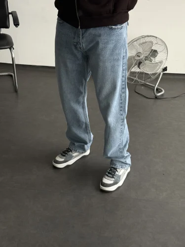 Джинси BAGGY блакитні