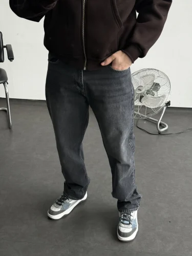 Джинси BAGGY сірі